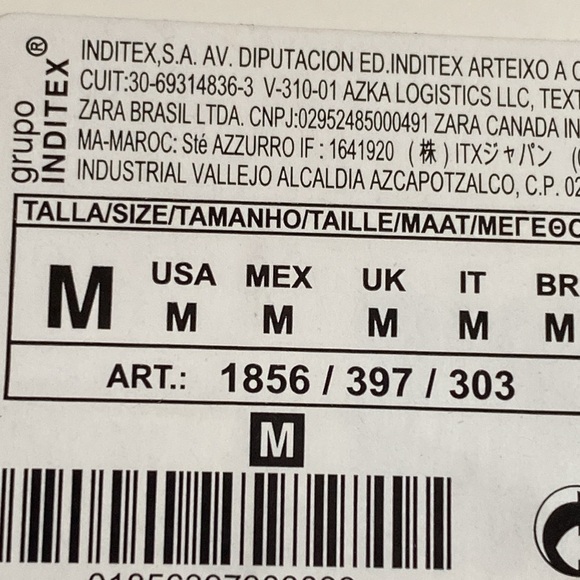 NWT. Zara Golden Circular Shape Metallic Earrings with Jewel Appliqués. - Picture 7 of 7